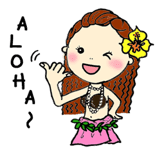 It is hula anytime!! sticker #11442792