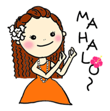 It is hula anytime!! sticker #11442799
