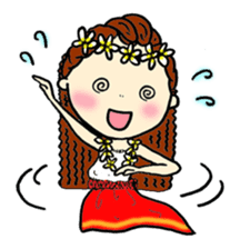 It is hula anytime!! sticker #11442815