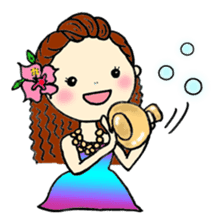 It is hula anytime!! sticker #11442824