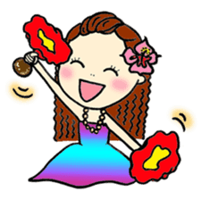 It is hula anytime!! sticker #11442827