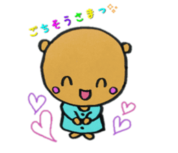 Daily life of the cute bear sticker #11442833