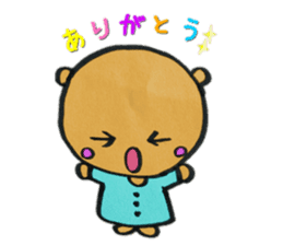 Daily life of the cute bear sticker #11442838