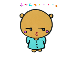 Daily life of the cute bear sticker #11442847