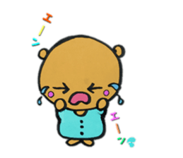 Daily life of the cute bear sticker #11442851