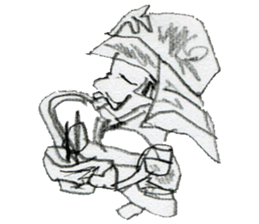 His name is "Ftoshi" sticker #11443461