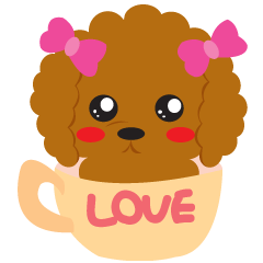 Love Toy poodle
