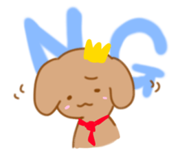 Francois dog sticker #11443569