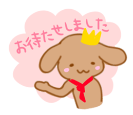 Francois dog sticker #11443574