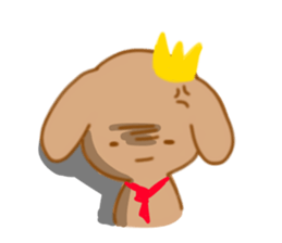 Francois dog sticker #11443584