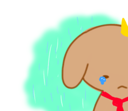 Francois dog sticker #11443585