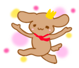 Francois dog sticker #11443586