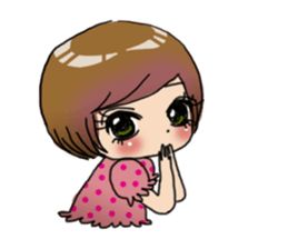 Not just cute sticker #11444620