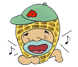 Feelings of peanut sticker #11444687