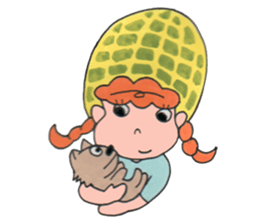 Feelings of peanut sticker #11444706