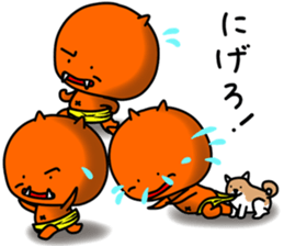 Amanojaku-Brothers from Ko-Oni-Koro sticker #11446009