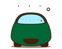 Cute Green Car 2 Japanese Ver. sticker #11446242