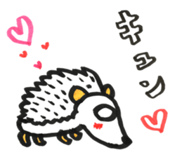 eye rolling animal sticker #11446306