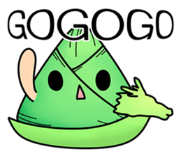 Zongzi_Happy Dragon Boat Festival sticker #11446381