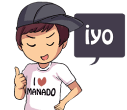LOVE MANADO sticker #11446773