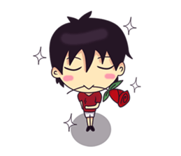 cute expressions couples (id) sticker #11447084