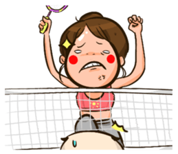 Sunny & The Gang (Badminton Collection!) sticker #11447154