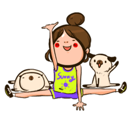 Sunny & The Gang (Badminton Collection!) sticker #11447156