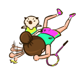 Sunny & The Gang (Badminton Collection!) sticker #11447157