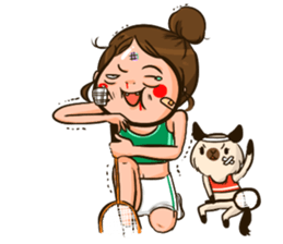 Sunny & The Gang (Badminton Collection!) sticker #11447158