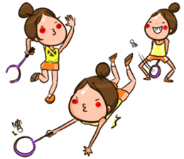 Sunny & The Gang (Badminton Collection!) sticker #11447159
