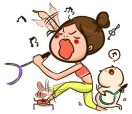 Sunny & The Gang (Badminton Collection!) sticker #11447160