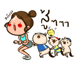 Sunny & The Gang (Badminton Collection!) sticker #11447164