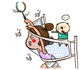 Sunny & The Gang (Badminton Collection!) sticker #11447166