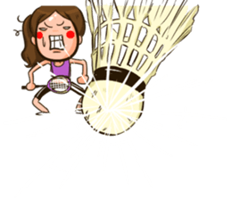 Sunny & The Gang (Badminton Collection!) sticker #11447173