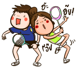 Sunny & The Gang (Badminton Collection!) sticker #11447176