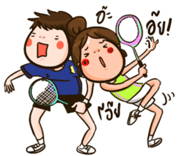 Sunny & The Gang (Badminton Collection!) sticker #11447176