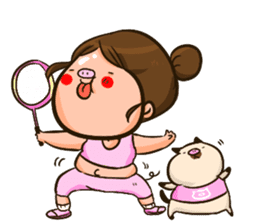 Sunny & The Gang (Badminton Collection!) sticker #11447183
