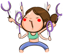 Sunny & The Gang (Badminton Collection!) sticker #11447189