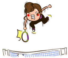 Sunny & The Gang (Badminton Collection!) sticker #11447191