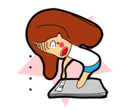 Three daily lives sticker #11447781