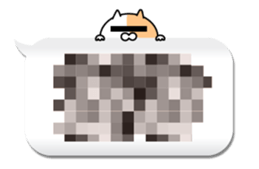 Fukushima cat 6 sticker #11447835