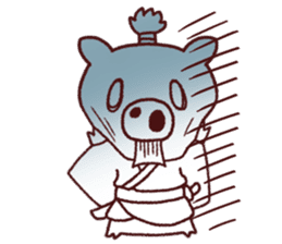samurai alone MR.Boo sticker #11448217