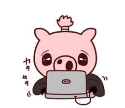 samurai alone MR.Boo sticker #11448229