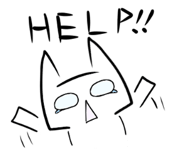 Cat named Natsuki sticker #11448715