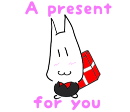 Cat named Natsuki sticker #11448751