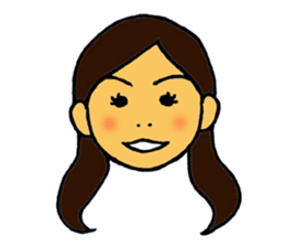 The family's portrait sticker #11448765