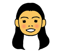 The family's portrait sticker #11448786