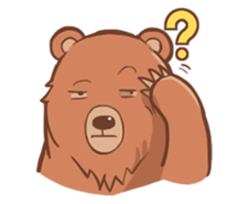 Such a Grizzly Bear sticker #11449042