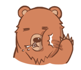 Such a Grizzly Bear sticker #11449043
