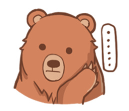 Such a Grizzly Bear sticker #11449044